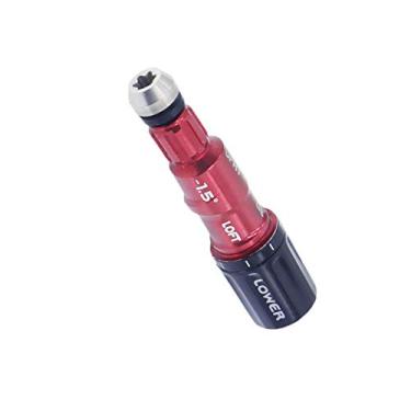 Imagem de Seacloud 1 peça adaptador de golfe manga RH 1,5° para Taylormade R11s /R9 /R11 /RBZ Driver 0,335 vermelho