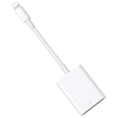 Imagem de Leitor de cartão SD para celular, leitor de cartão de memória micro SD Lightning, leitor de câmera portátil de trilha com cartão SD e TF 2 em 1, sem necessidade de driver, Plug and Play