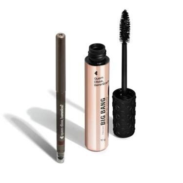 Imagem de Combo Berê Olhos: Máscara para Cílios Big Bang 10g + Lápis Esfumador Marrom 200mg