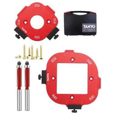 Imagem de Modelo de raio de canto do roteador TANYO R10/R15/R20/R25/R30/R35/R40/