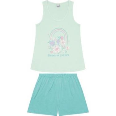 Imagem de Pijama Feminino Regata Malha Malwee Ref. 122366-Feminino