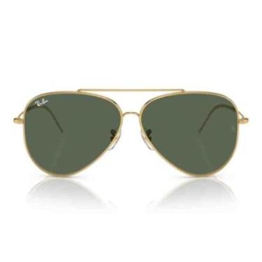 Imagem de Óculos de Sol Ray-Ban Aviator Reverse Dourado 0RBR0101S 001-Unissex