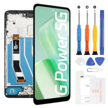 Imagem de OEM para Motorola Moto G Power 5G 2023 Tela de substituição XT2311 16.5 cm Display LCD Touch Digitalizador Assembléia com ferramentas (preto com moldura)