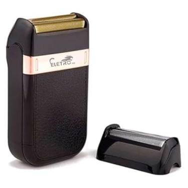 Imagem de Barbeador Elétrico Profissional Recarregável Shaver Masculino Bivolt EL-5109 – Lâminas Rotativas, Uso Sem Fio e Design Ergonômico