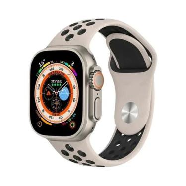 Imagem de Pulseiras De Silicone Esportivas De 42mm E 46mm Para Apple Watch Serie