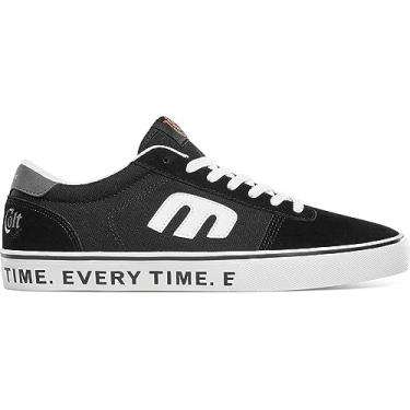Imagem de Etnies Calli Vulc X Colt 45 Tênis de skate masculino, Preto, branco, 41 BR