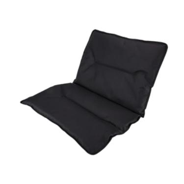 Imagem de menolana Assento de Estádio Almofada de Arquibancada Adultos Portátil Prático Dobrável Almofada Assento Dobrável Quintal Viagem Esporte Gramado Ao Ar Livre, 78x52cm Preto