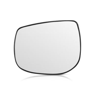 Imagem de Vaticas Vidro espelhado lado do motorista adequado para Subaru Crosstrek 2018-2021 Forester 2019-2021, espelho retrovisor aquecido do lado direito substitui 91039FL110