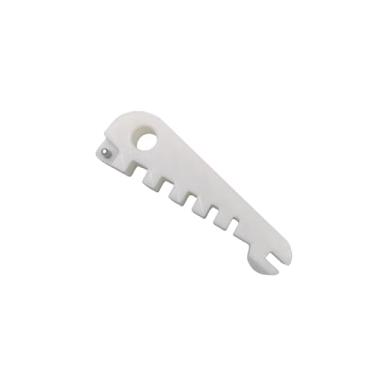 Imagem de Ajustador de curvatura de óculos, armação e braços, protetores de nariz, ferramenta profissional para reparo de óculos DIY (branco)