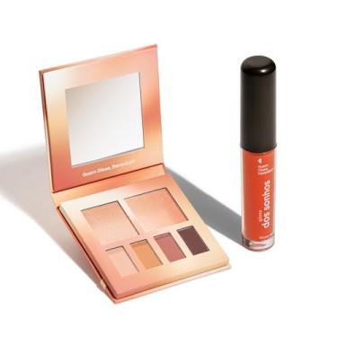 Imagem de Combo Paleta Multifuncional Nudete 7g + Gloss Labial Coral 4ml