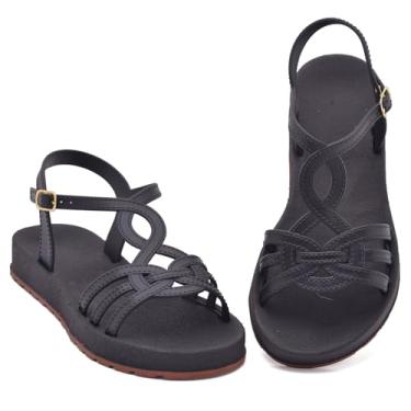 Imagem de Sandalia Papete Meg Feminina, Leve e macia, 34 ao 40 (Preto, BR, Adulto, Faixa Numérico, 39, 40)