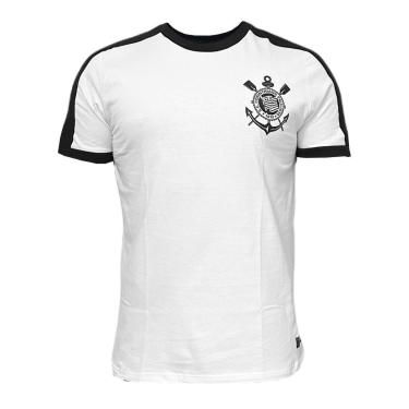 Imagem de Camisa Corinthians Recortes Algodão - Masculino-Masculino