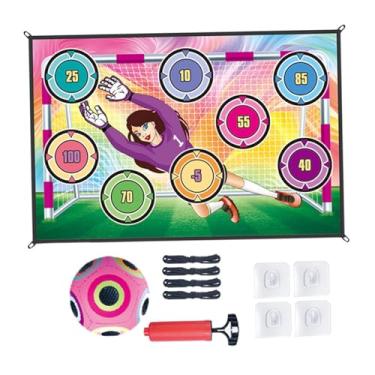 Imagem de YIJU Jogo de Futebol de Brinquedo com Acessórios para Treinar a Precisão com Bolas - Jogo Interativo para Festas, Praia e Camping - Ideal para Jogar no, Style C