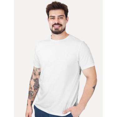 Imagem de Camiseta Dudalina Masculina Basic Essential Light Icon Branca Tamanho: