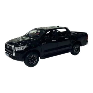 Imagem de Miniatura Toyota Hilux Preto Maisto 1:27
