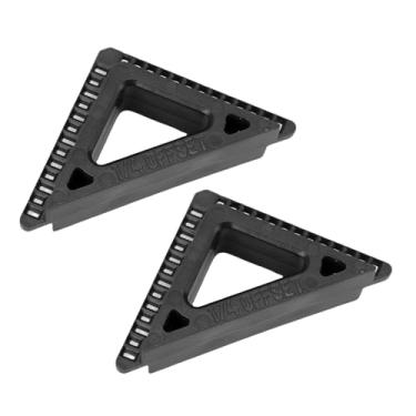 Imagem de Cryfokt Ferramenta Reveladora de Revestimento de Porta e Janela, Plástico Preto Preciso, 3/16 pol. 1/4 pol., Ferramentas para Trabalhar Madeira para Moldura de Porta e Janela