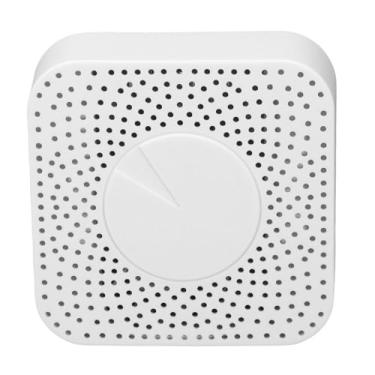 Imagem de Jiawu Medidor de Qualidade do Ar Wi-fi, Design Resistente, Detector de Co2 para Hcho Voc, Temperatura, Umidade Pm2.5 Com Integração de Casa Inteligente, Material Abs