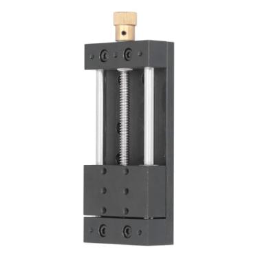 Imagem de Cryfokt Mesa de Guia de Trilho de Movimento Linear Estágio Deslizante de Liga de Alumínio Compacto Com Dispositivo de Travamento para Manutenção de Equipamentos 1 X Estágio Linear