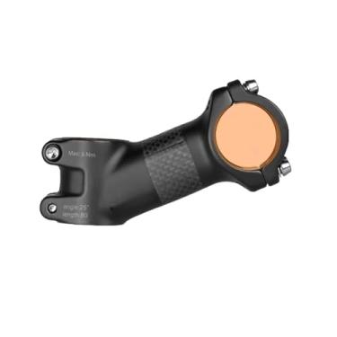 Imagem de Mesa de guidão de 31,8 mm para bicicletas MTB e de estrada, com ângulos de 25/35 graus e distâncias cúbicas de 60/70/80/90/100/110 mm.(25 Degree 80mm)
