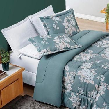 Imagem de Kit Edredom Avere Super King 03 Peças - Primavera - BIA ENXOVAIS