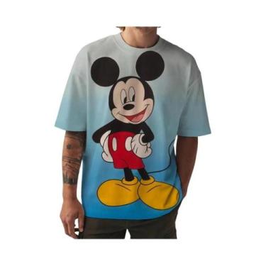 Imagem de Camiseta Com Estampa Do Mickey Mouse Para Homens E Mulheres, Camisa Ca