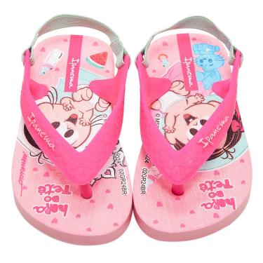 Imagem de Chinelo Bebê Grendene Kids Ipanema Turma da Mônica Menina-Feminino