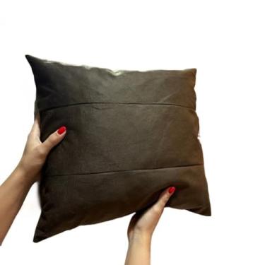 Imagem de ALMOFADAS COM ZIPER 38X44, COM ENCHIMENTO 45X45,(MARROM,8 UNIDADES)