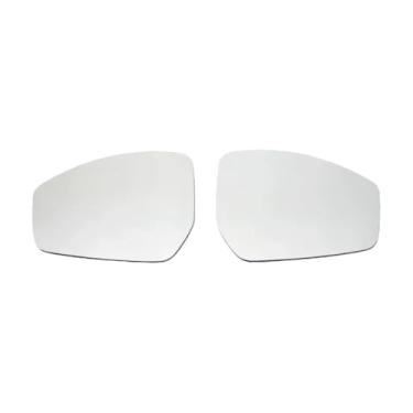 Imagem de Espelho retrovisor do carro de vidro esquerda/direita compatível com land rover descoberta esporte range rover evoque jaguar F-PACE E-PACE(1 right and 1 Left)