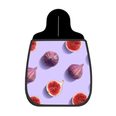 Imagem de Lixeira De Carro Organizador Lixinhocar Frutas Figo Roxo Fundo Lavanda