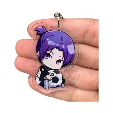 Imagem de Chaveiro De Cosplay Do Anime Blue Lock, Pingente De Distintivo De Chig