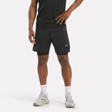 Imagem de Short Reebok Running 2-1 Masculino-Masculino