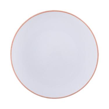 Imagem de Prato Raso Tramontina Jeri Mocha Em Porcelana 30 Cm Tramontina