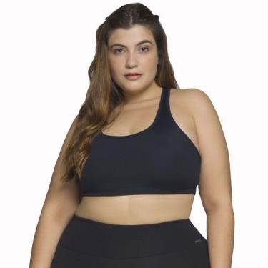 Imagem de Top Microfibra Selene 24915.001 Plus Size, Preto, X3
