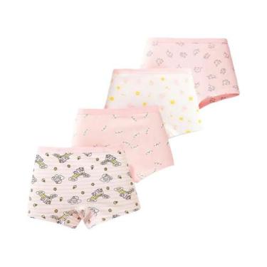 Imagem de Conjunto De Calcinhas Boxer De Algodão Com Estampa De Arco-Íris Para M