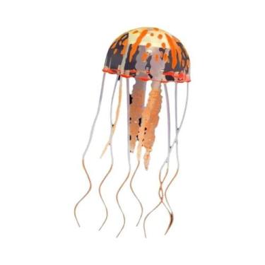 Imagem de Decoração De Aquário Com Água-Viva Luminosa Que Brilha No Escuro, Orna