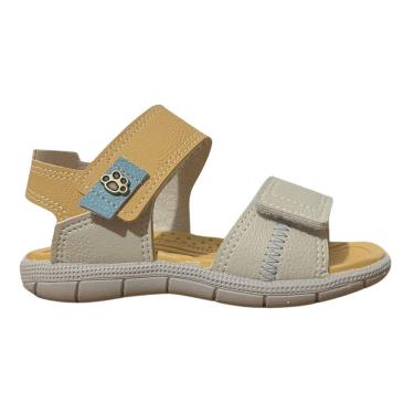 Imagem de Sandália Casual Infantil Menino Klin Tic Tac Casual 171227000 Cinza-Masculino