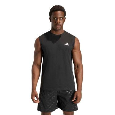 Imagem de Regata Adidas Workout Essentials Feelready Masculina - Preto PP-Masculino