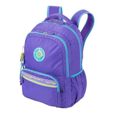 Imagem de Mochila Sestini 2 Comp Paul Frank Fun 27 Litros Roxo-Unissex