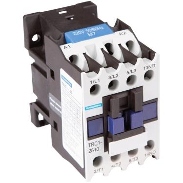 Imagem de Contator Tripolar Trc1-2510 25A 220Vca 1Na