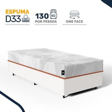 Imagem de Cama Box com Colchão de Espuma D33 Enrolado Sonno Full - Umaflex Solte