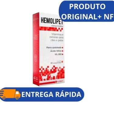 Imagem de Hemolipet 30 Comprimidos Suplemento Vitamínico Avert