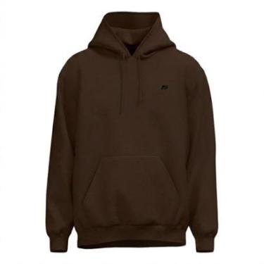 Imagem de Moletom Canguru Freesurf Logo Básico Casual Marrom-Masculino