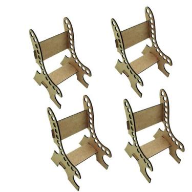 Imagem de Organizador De Mesa Escritório Porta Treco Caneta Mdf Banco - Taiwan C