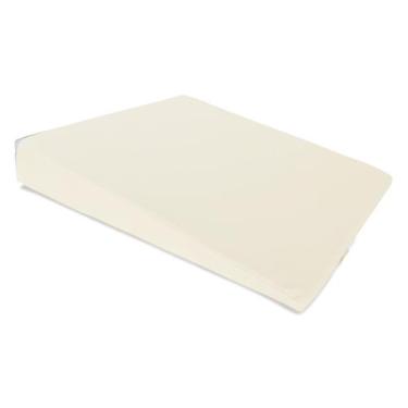 Imagem de Capa para Travesseiro Anti Refluxo Adulto 70x80x15cm 100% Algodão Cru 