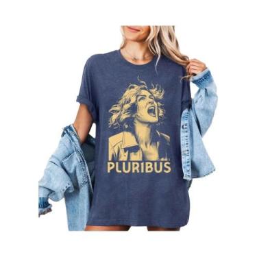 Imagem de Camiseta Unissex Dos Anos 90 Sci Fi Horror Rhea Seehorn Pluribus De Ma