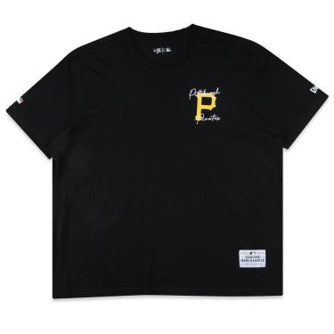 Imagem de Camiseta New Era Plus Size Regular Mlb Pittsburgh Pirates Masculino-Masculino