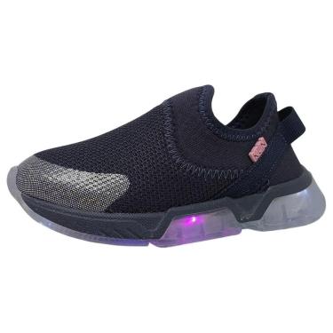Imagem de Tênis Infantil Menina de Luz Conforto Leve Estilo Light Klin-Feminino