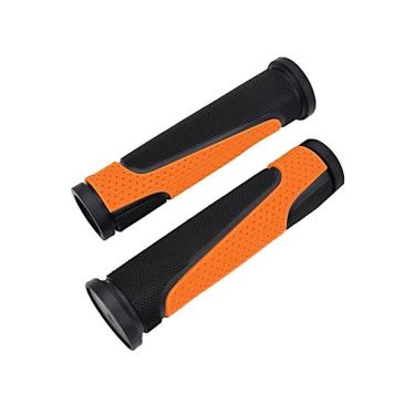 Imagem de Manopla para Bicicleta Gta Punho Bike Ergonômico Mtb 125mm Design Anatômico Preto e Lar...