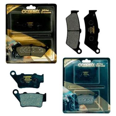 Imagem de Kit Pastilhas De Freio Xt 660 Xt660 Cobreq Cerâmica