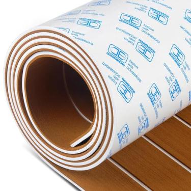Imagem de Revestimento de barco OCEANBROAD EVA Foam autoadesivo 244x73x2cm, paco